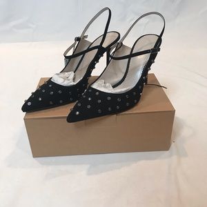 ZARA STUDDED HEELS